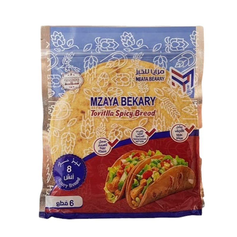 خبز تورتيلا حار